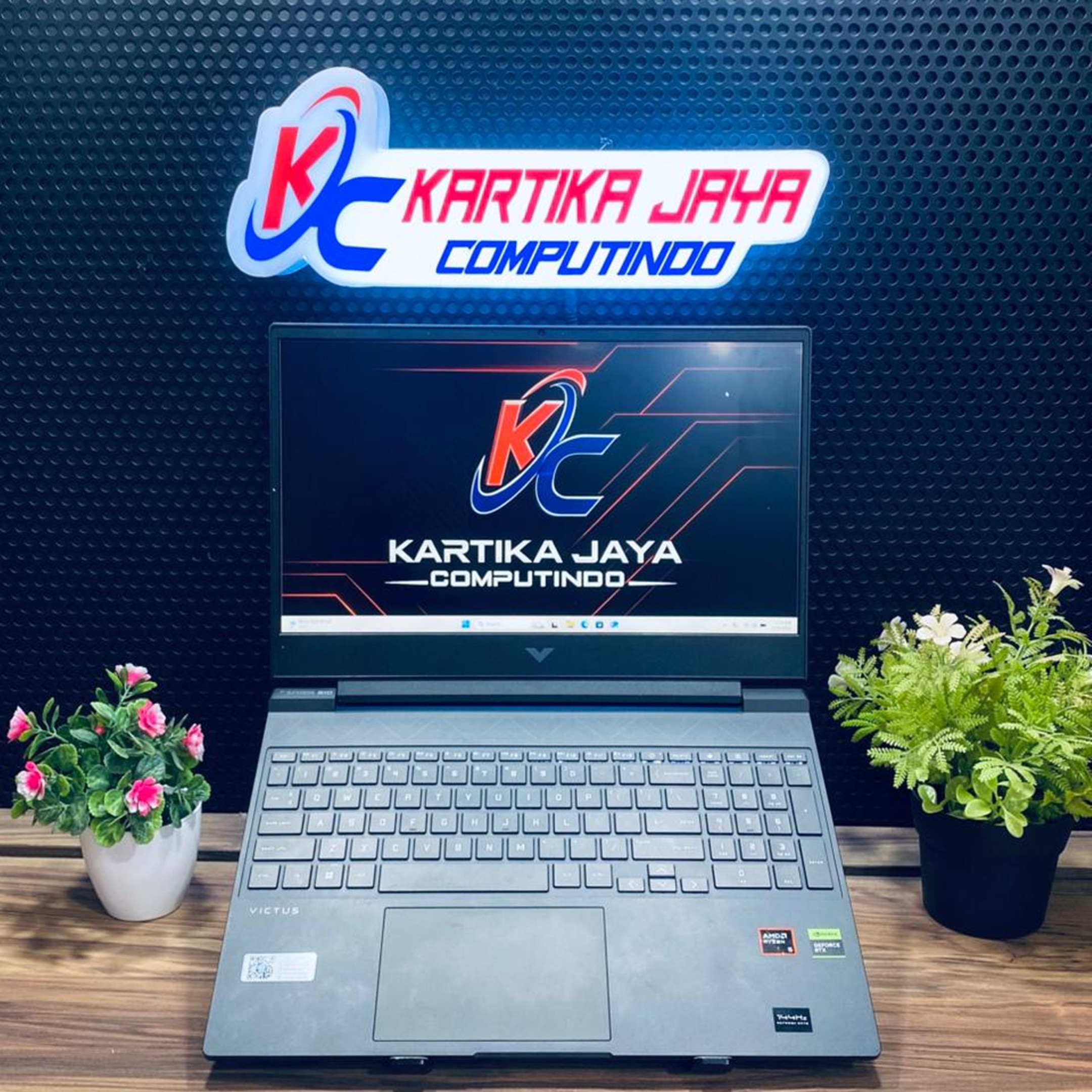 HP VICTUS 15 AMD RYZEN 5 VGA RTX RAM 16 SSD 